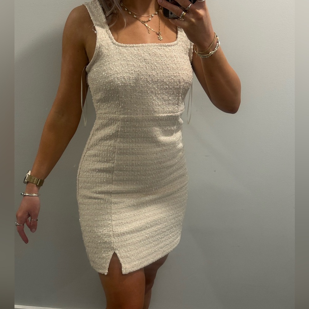 Marshalls Beige Sleeveless Dress
